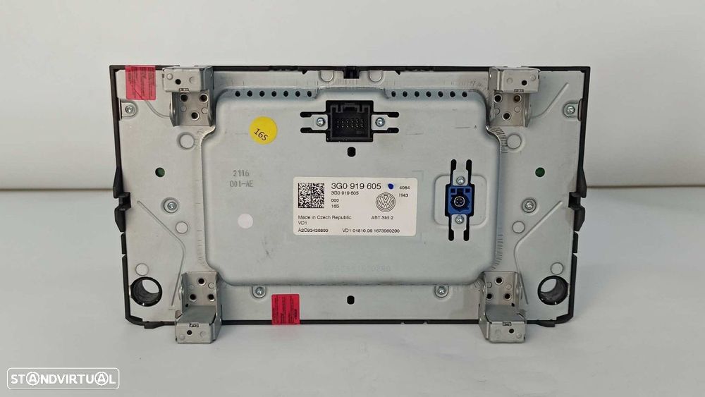 TELA/ECRÃ MULTIFUNÇÕES VOLKSWAGEN GOLF VII LIM. ADVANCE BLUEMOTION TECH. - 4