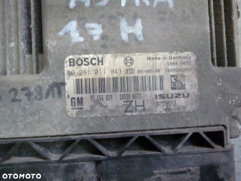 OPEL ASTRA H 1.7 CDTI IMMO ZESTAW STARTOWY - 2