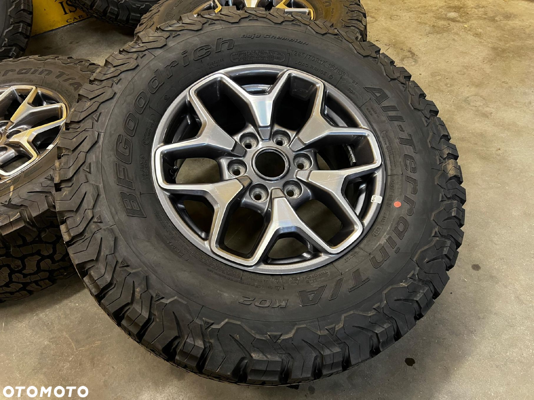 NOWE KOŁA FELGI OPONY CAŁOROCZNE TERENOWE FORD BRONCO 21- 285/70 R17 - 2
