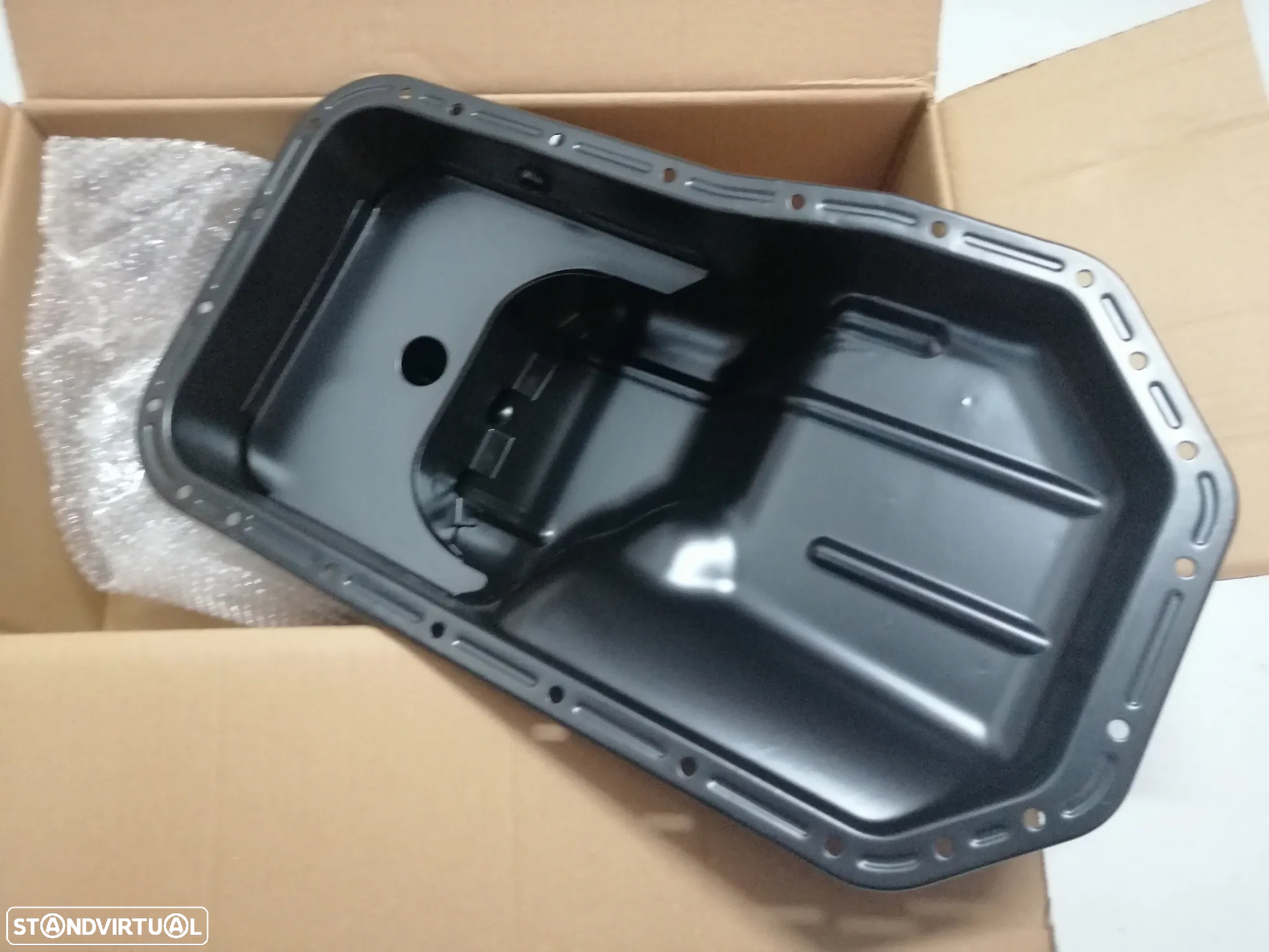 Carter do óleo do motor 4D56 Mitsubishi L200 K74 2500 Turbo Diesel - 3