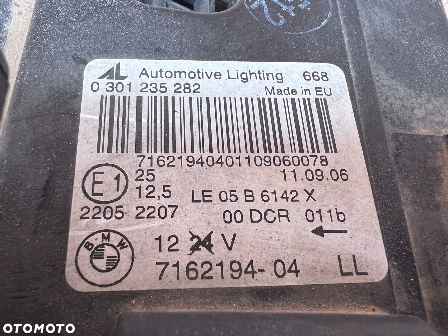 Lampa przednia BMW X3 E83 LIFT XENON DYNAMIC PRAWA EUROPA ORYGINALNA AL - 5