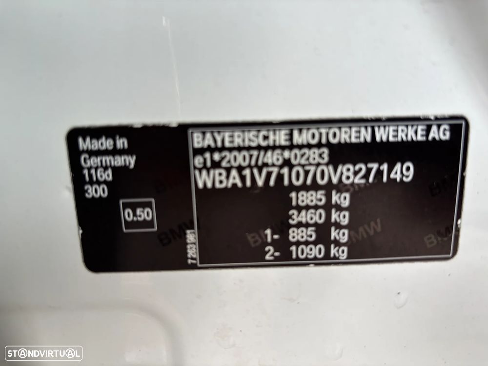 BMW 116 d Corporate Edition M - 15