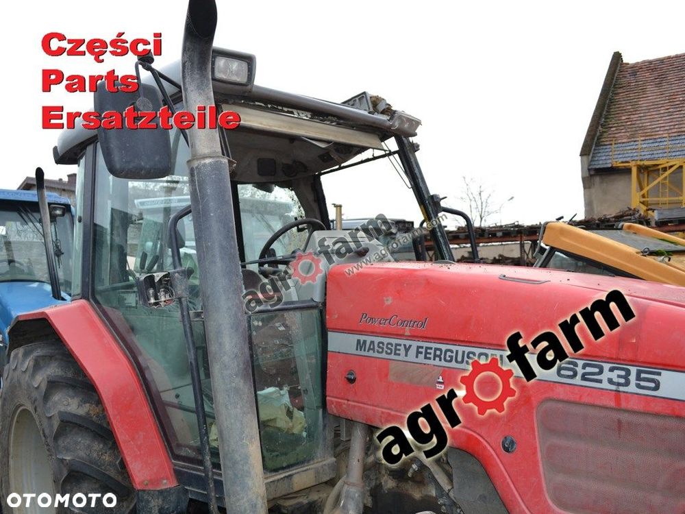 Massey Ferguson 6235 części, skrzynia biegów, oś - 1