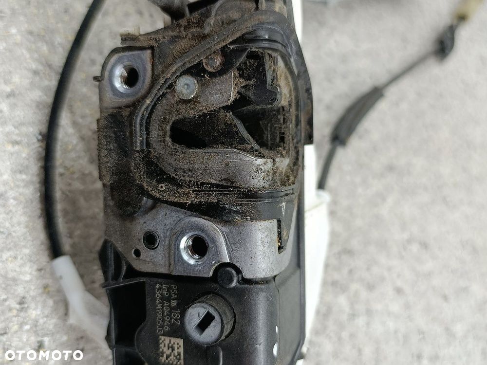 ZAMEK DRZWI LEWY PRZÓD CITROEN C5 III PSA006182 9660525480 - 5