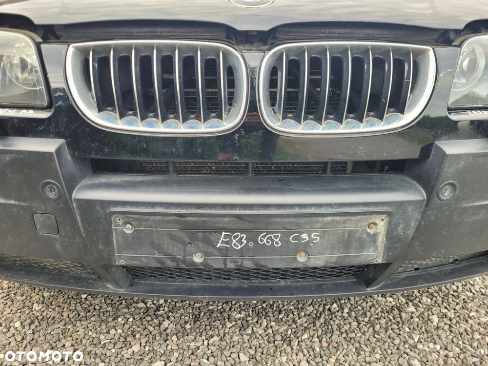 ZDERZAK PRZÓD PRZEDNI BMW E83 668 SHWARZ II C95 - 4