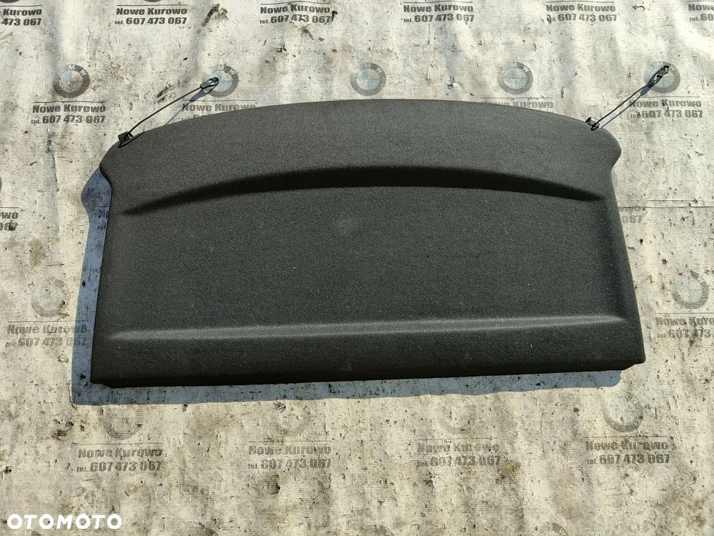 BMW E87 Półka tylna bagażnika Czarna Stan BDB - 1
