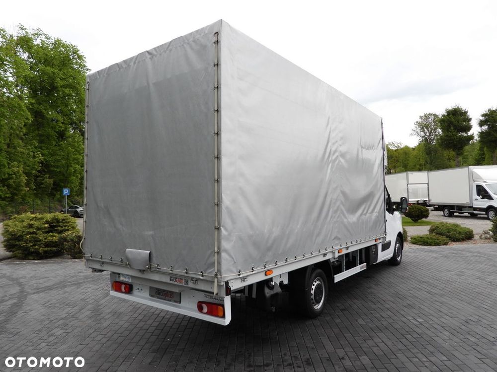 Renault MASTER  PLANDEKA 10 PALET WEBASTO TEMPOMAT LEDY PNEUMATYKA KLIMATYZACJA  165KM - 4