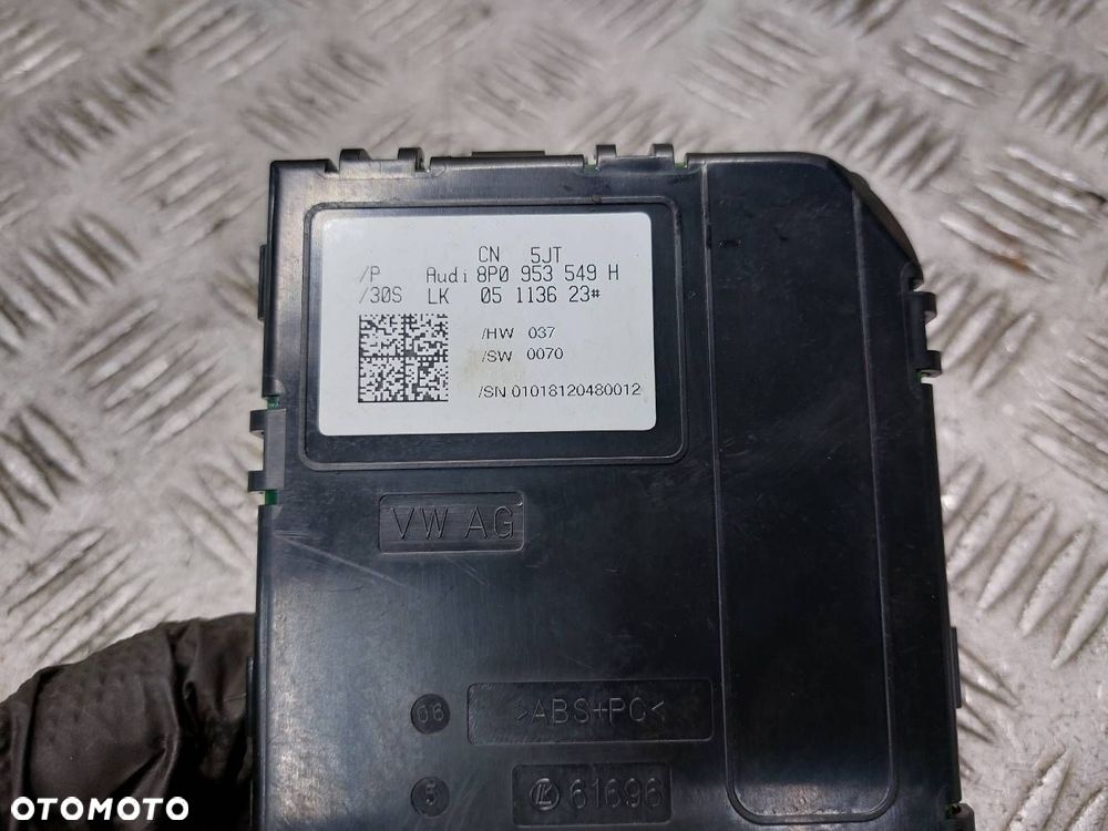 CZUJNIK KĄTA SKRĘTU AUDI A3 8P 8P0953549H - 2
