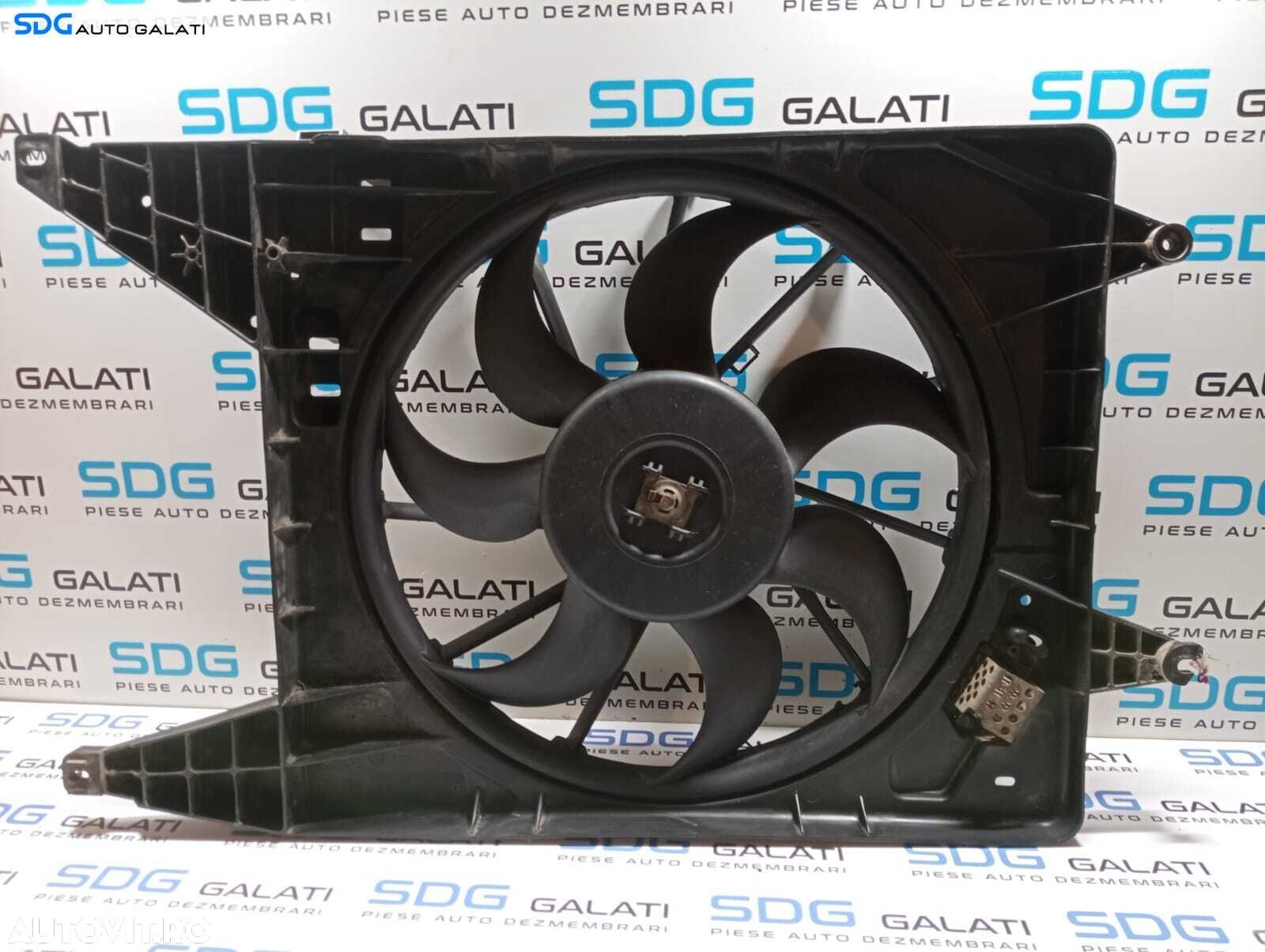 Ventilator Electroventilator Dacia Sandero 1.4 1.6 MPI 2006 - 2012 Cod 0130307107 8200765566 [M3750] - 1