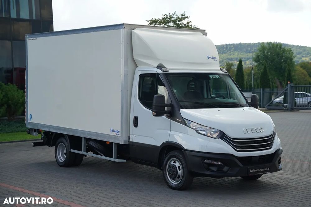 Iveco DAILY 35-160 / CONTAINER - 4,3 M / ELEVATOR SORENSEN - 750 KG / 3 LOCURI / DOUĂ / IMPORTAT / - 9