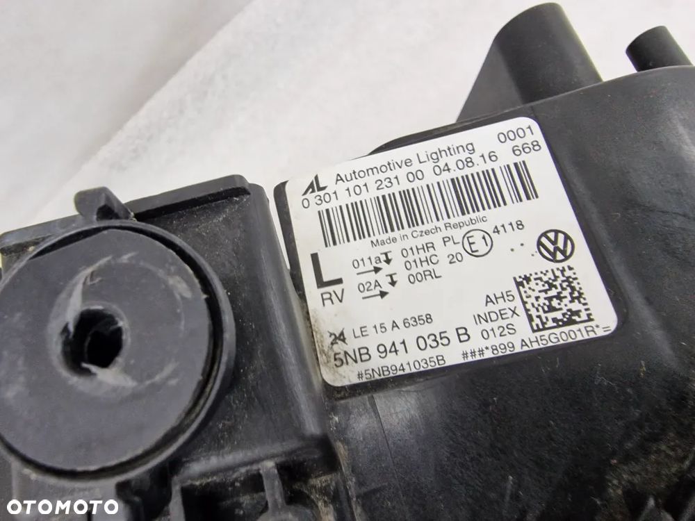 VW TIGUAN FULL LED 15- LEWA LAMPA PRZEDNIA PRZÓD , NR 5NB941035B , NR AUKCJI LL44 - 6