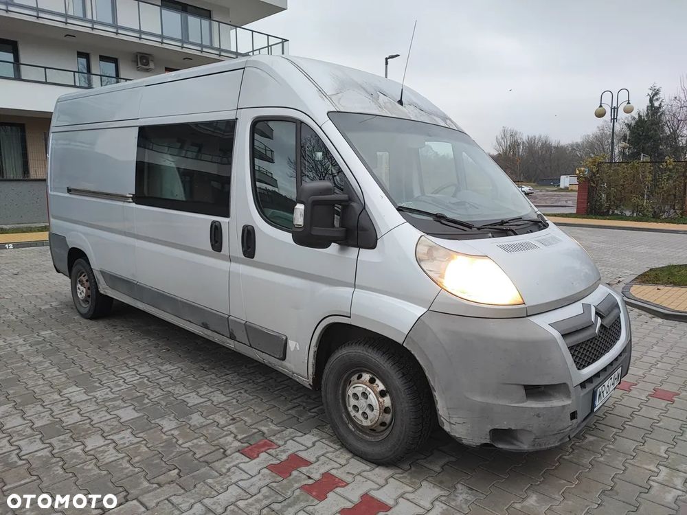 Citroën Jumper 3,0 160KM, brygadówka 7 osób, klimatyzacja, hak - 3