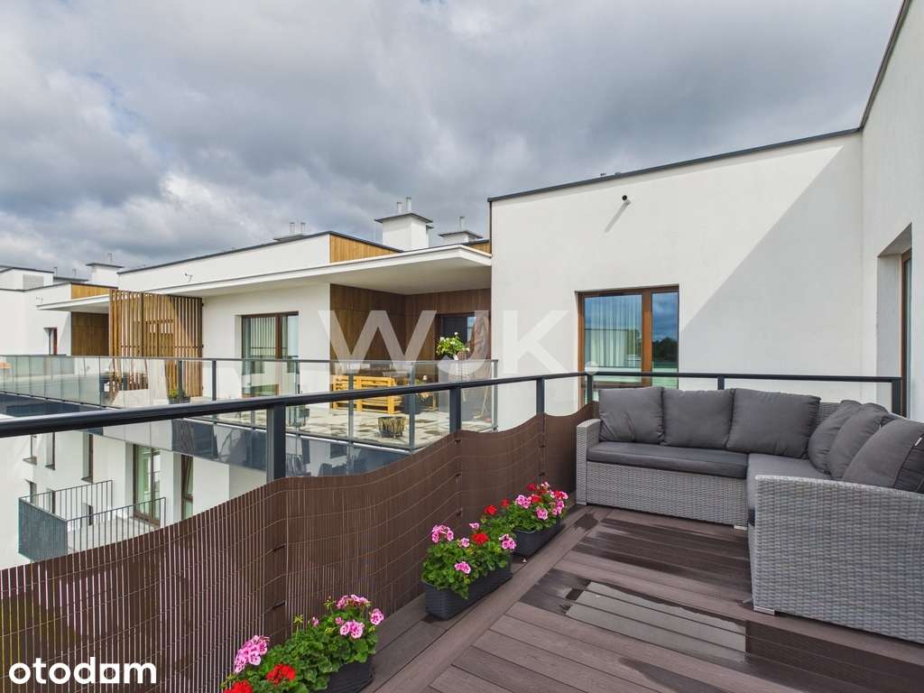 50m2, taras, wysoki standard, Wilanów