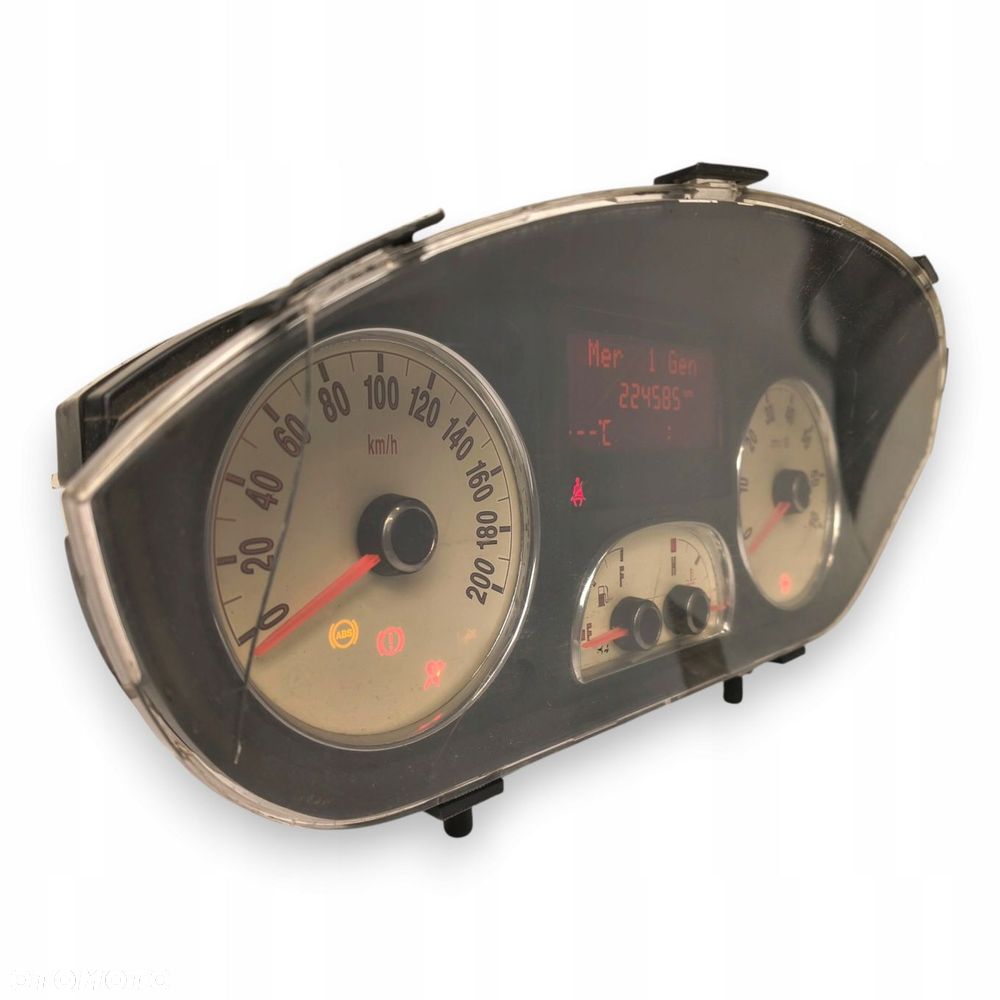 LICZNIK ZEGARY 735417167 Lancia Musa 1.4 8V 16V Benzyna 224 585km europa - 4