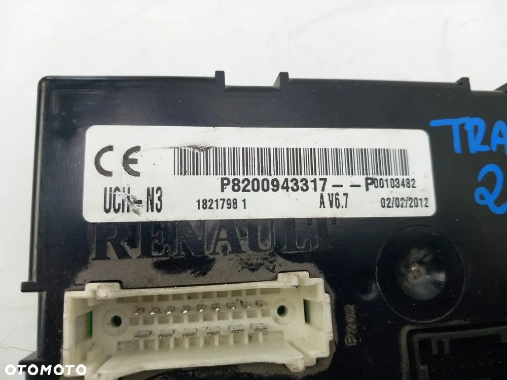 sterownik moduł uch-n3 komputer renault trafic vivaro 2.0 dci 0281018497 - 5