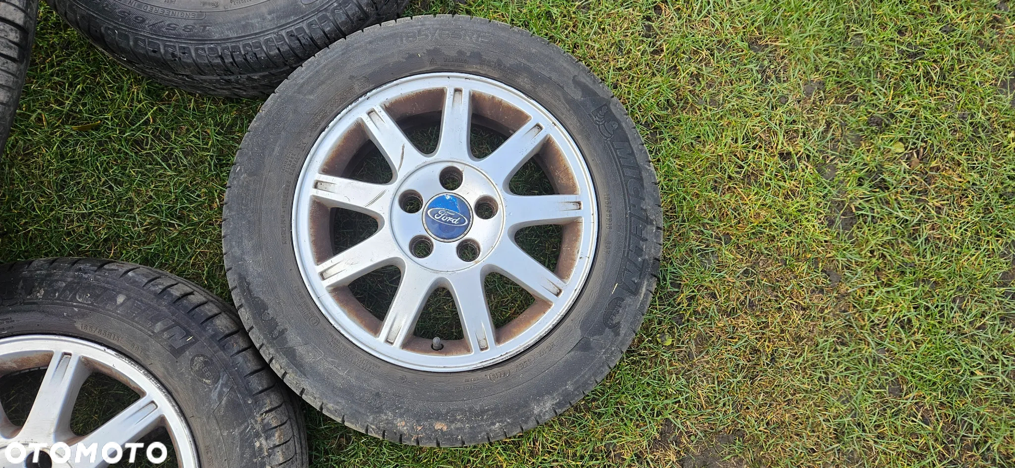 Koła 185/65/15 felgi aluminiowe 5x108 ET52,5 Ford Focus mk2 C- Max - 4