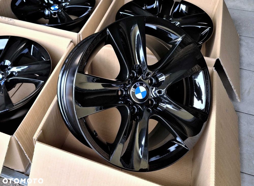 Alufelgi 17 Czarne BMW 5x120 5 F10 3 E46 E90 F30 F31 X1 E84 X3 E83 F25 Oryginalne ! 838#