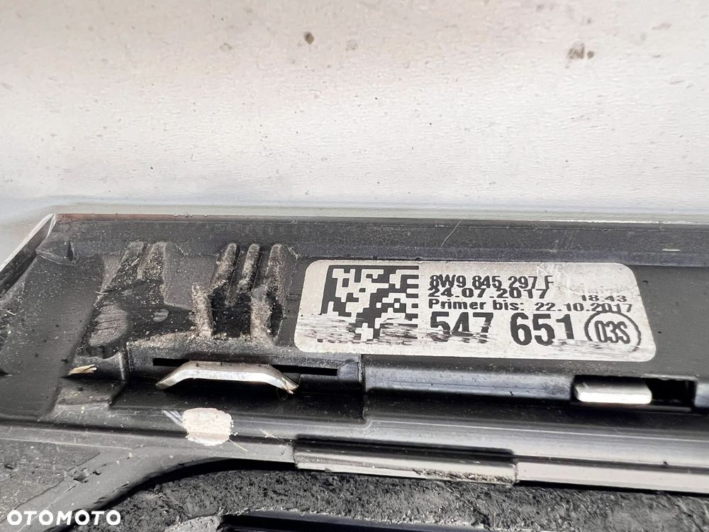 SZYBA KAROSERYJNA LEWY TYŁ AUDI A4 B9 AVANT 8W9 2017R 8W9845297F - 7