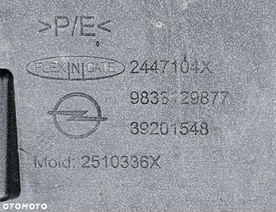 Zderzak tylni OPEL VIVARO C ZAFIRA D LIFE 19- 9833129877 - 4