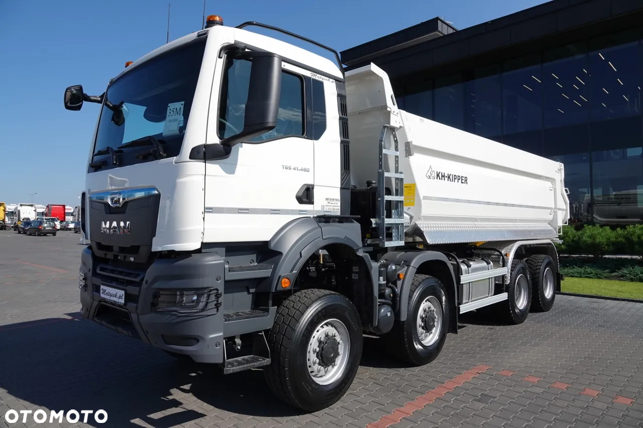 MAN TGS 41.480 / 8X8 / WYMIEŃ SWÓJ STARY NA NOWY / WYWROTKA TYLNOZSYPOWA / KH-KIPPER / MANUAL / FABRYCZNIE NOWA - 2024 R / DOSTĘPNY OD RĘKI - 11
