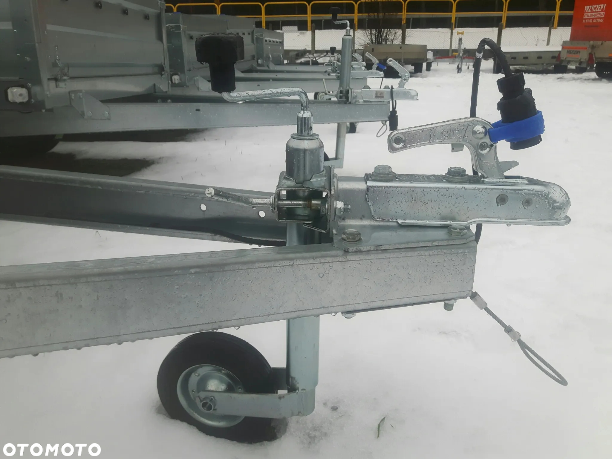 Faro Przyczepa TRACTUS 263x125 burty, MOCNA 750kg, DUŻY WYBÓR - 9