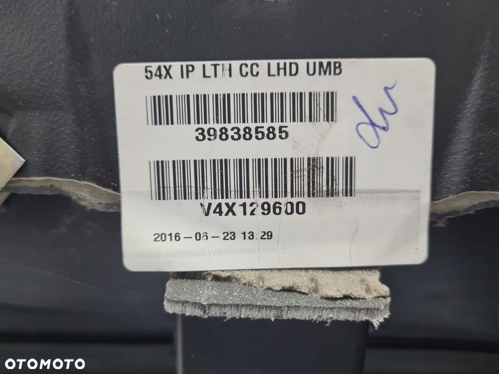 DESKA ROZDZIELCZA KONSOLA V90 S90 KOKPIT VOLVO SKORA SKÓRA - 7