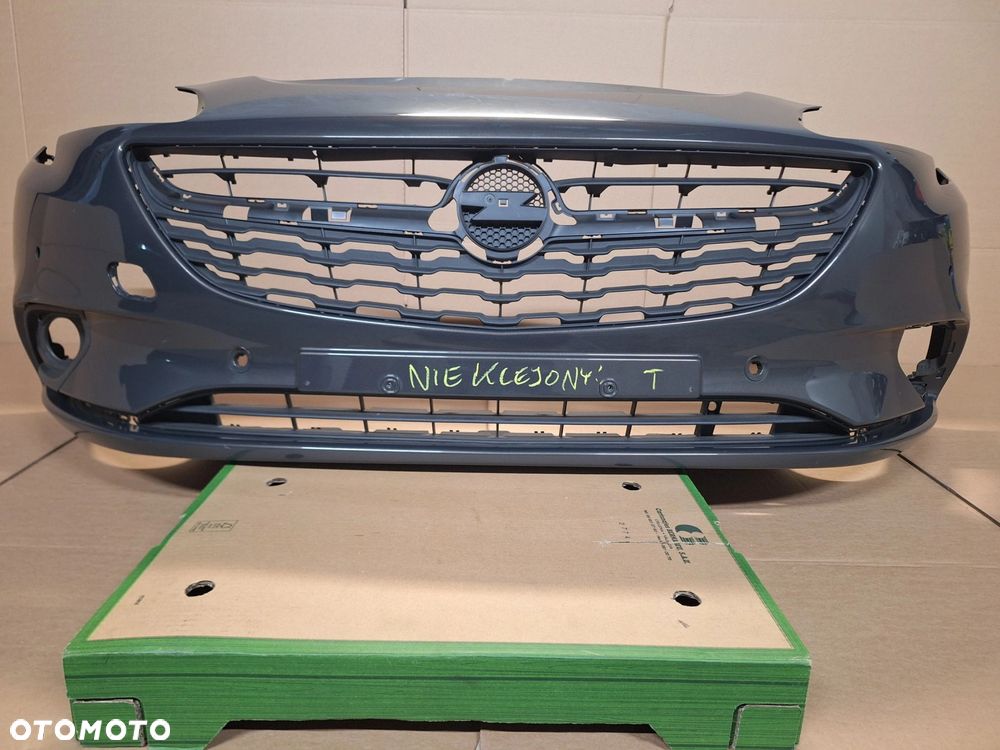 OPEL CORSA E 14- NIE KLEJONY! ZDERZAK PRZÓD PRZEDNI ORYG. GM 39003567 WYSYŁKA 24H - 1