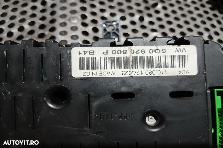 Ceasuri bord 6Q0920800P 6Q0920800P Volkswagen VW Polo 4 9N [2001 - 20 - 3