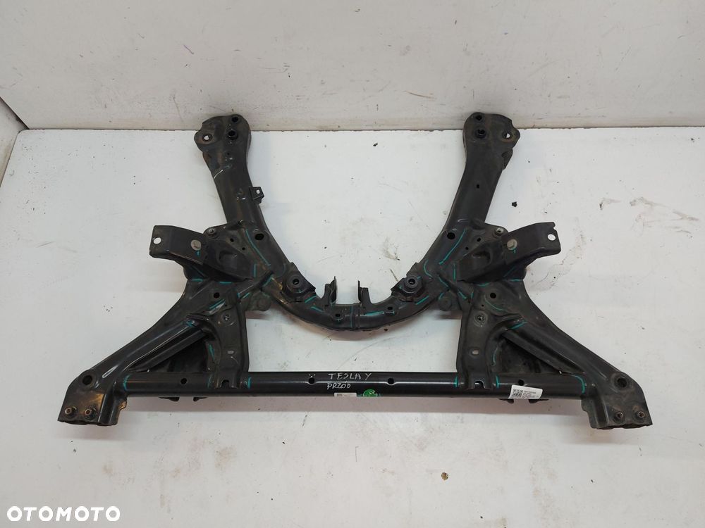 TESLA MODEL Y 2022r, napęd tył rama kołyska wózek trawers - 1