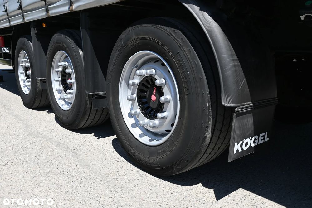 Kögel SN-24/ STANDARD / SAF / PODNOSZONY DACH / PODNOSZONA OŚ!!! - 21