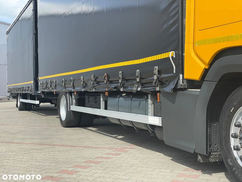 Scania G280 / ZESTAW TANDEM 120 M3 / PRZEJAZDOWY / 7,75 M + 7,75 M / SALON PL - 10