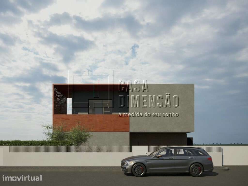 Moradia isolada de Arquitectura Contemporânea de tipologia T4 na zo... - Grande imagem: 2/27