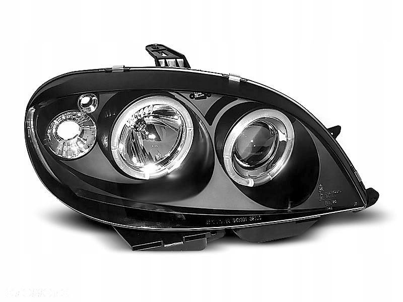 LAMPY REFLEKTORY CITROEN SAXO 99-03 RINGI BLACK - 1