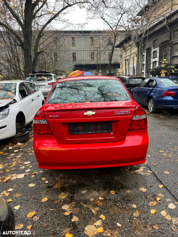 Dezmembrez Chevrolet Aveo 2008 rosu 1,2 benzina - 6