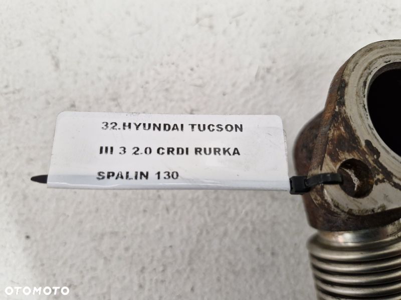 hyundai tucson iii 3 2.0 crdi rurka przewód spalin egr - 5