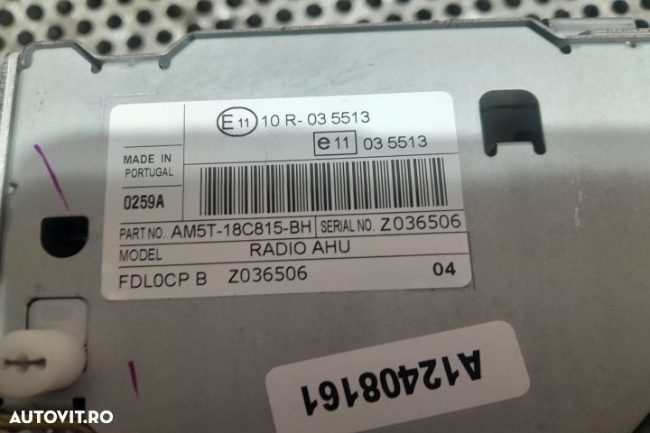 Radio cd AM5T-18C815-BH AM5T-18C815-BH Ford C-Max 2 [2010 - 2015] Min - 4