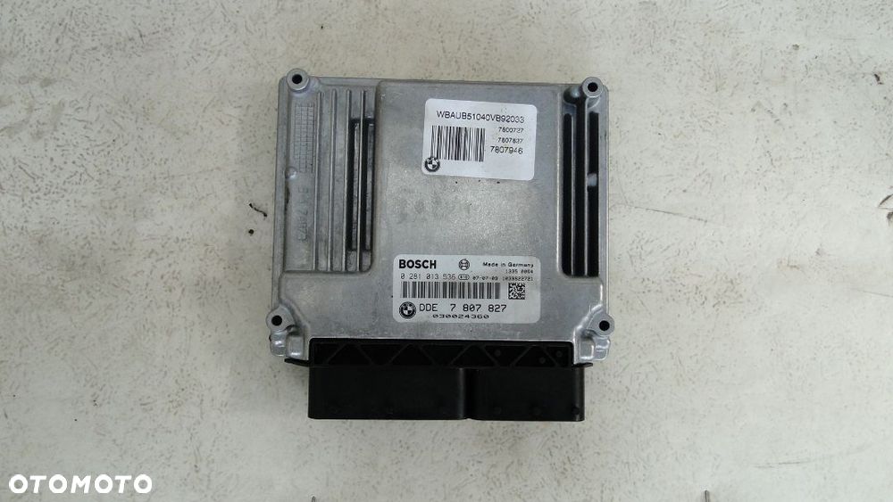 BMW 1 E87 E82 E81 E88 MODUŁ STEROWNIK KOMPUTER SILNIKA 2.0D - 1