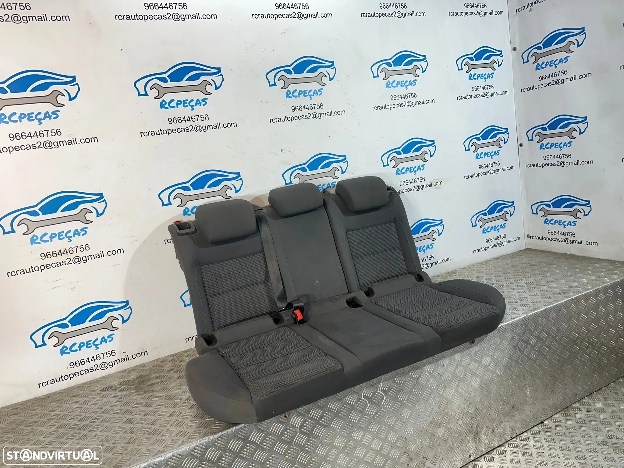 .Conjunto Bancos Tecido Volkswagen VW Golf 5 Mk5 V 5 portas 2004 a 2009 - 9