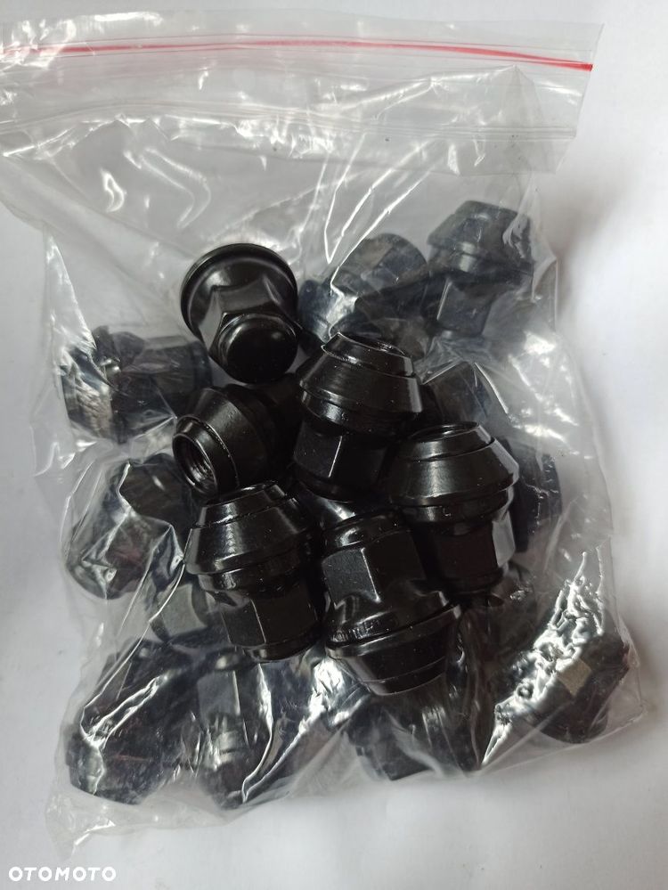 TSM Nakrętka Koła Felgi M12x1,5x33 stożek Ford Czarne Volvo Krakowska - 1