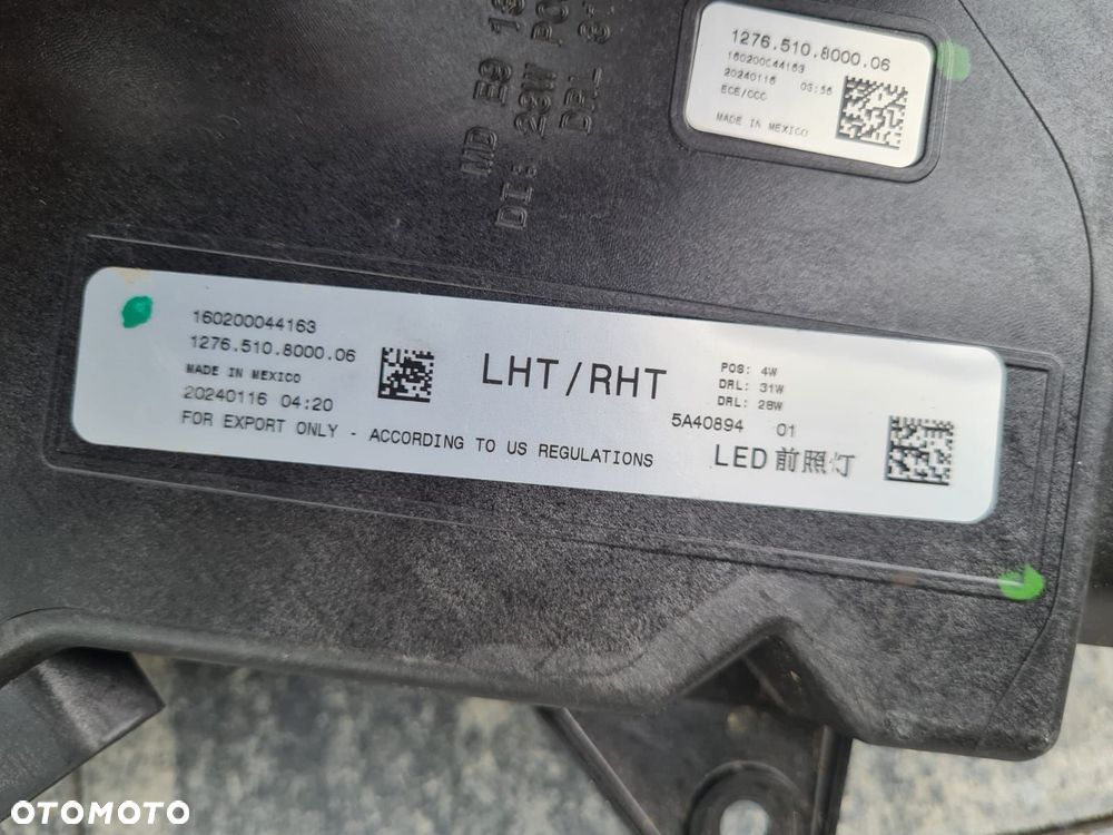 bmw xm g09 lampa do jazdy dziennej drl prawa full led 5a40894 - 11