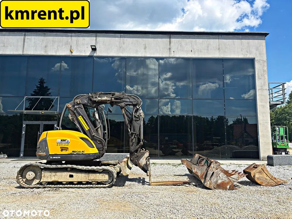 Mecalac 8 MCR MINI-KOPARKA 2012R. | MECALAC 6 MCR, JCB 8065 8080 8085 85 Z VOLVO ECR 88, CAT 308, 307 , BOBCAT 80 KOMATSU PC 88 - 2
