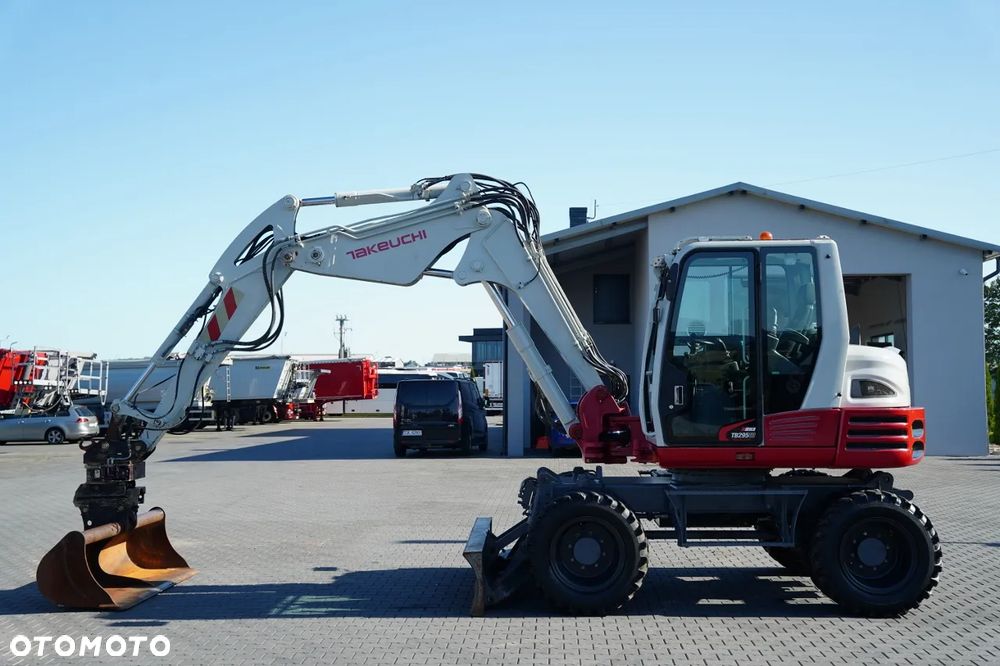 Takeuchi TB 295 W / KOPARKA KOŁOWA / ROTOTILT - 4