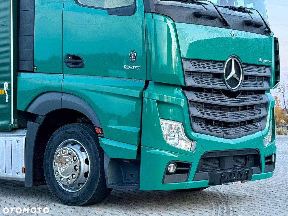 Mercedes-Benz ACTROS 1845 / FIRANKA / 19 EUROPALET / DUŻA KABINA / AUTOMAT / SYPIALKA / WIRTUALNY KOKPIT / 2021 ROK - 10