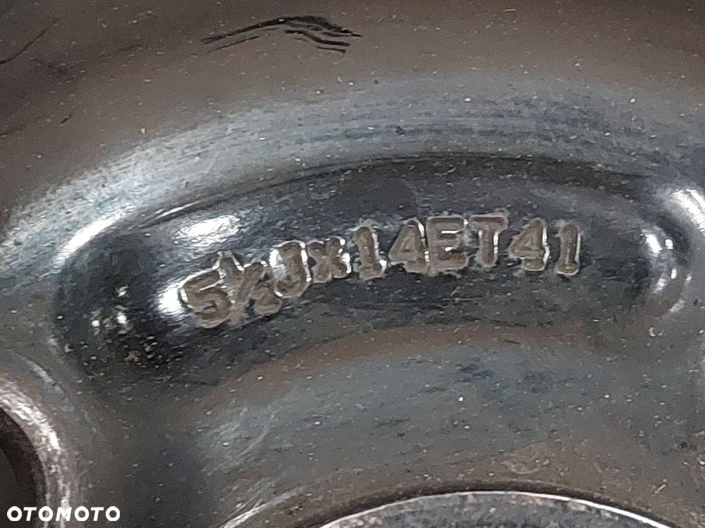 KOŁO ZAPASOWE ZAPAS 4X108 5.5JX14 ET41 185/65R14 PNEUMAT MONDEO MK1 - 2