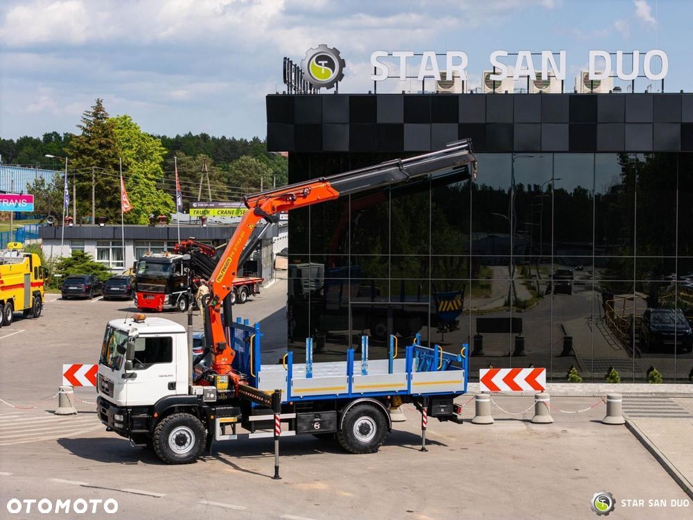 MAN TGM 18.250 4x4 PALFINGER PK 27001 HDS Żuraw Crane Kran - 2