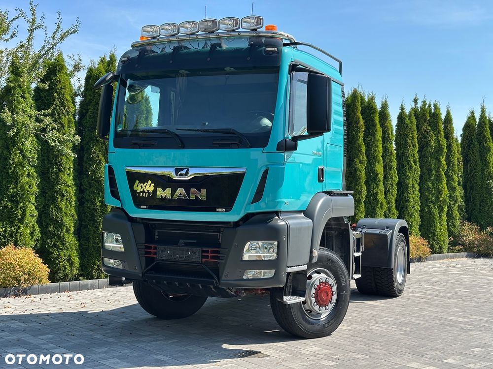 MAN / TGS / 18.510 / 4x4 / STAŁY NAPĘD + REDUKTOR  / ALLROAD /