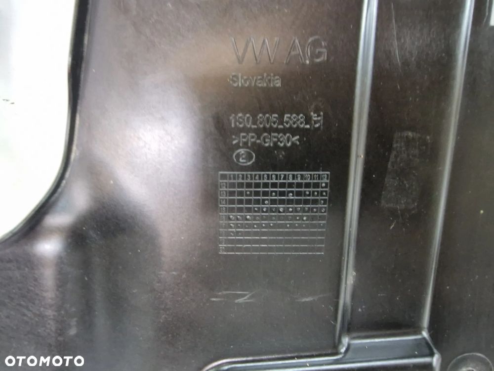 VW UP / SKODA CITIGO / SEAT MII , LIFT 11-20 WZMOCNIENIE CZOŁOWE / PAS PRZEDNI NR 1S0805588H NR AUKCJI WZM482 - 10