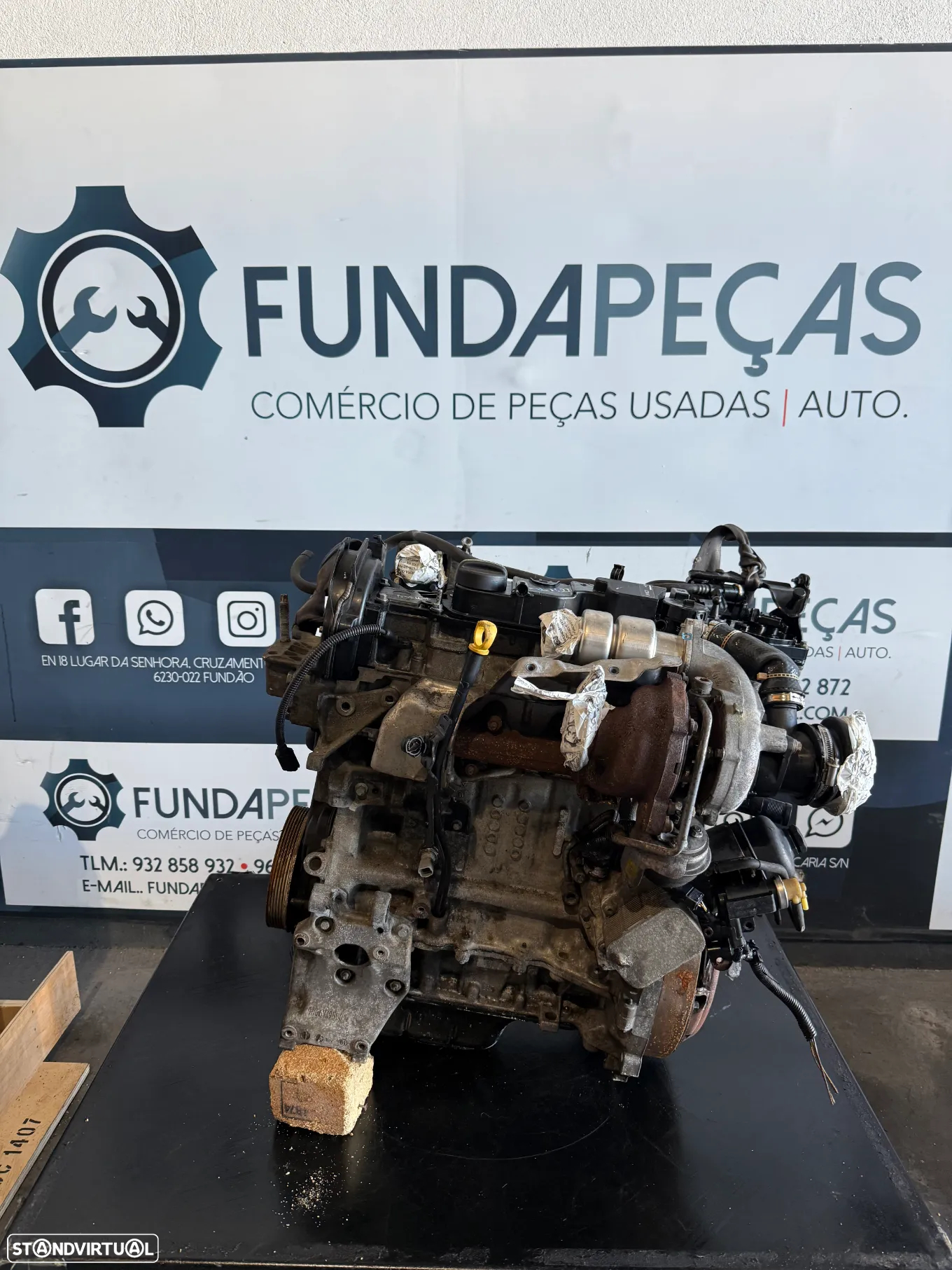 Motor Volvo S40 1.6 HDi 115Cv Ref: D4162T - 3