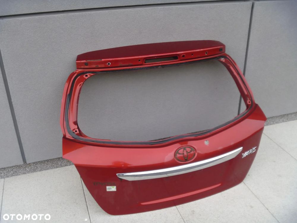 TOYOTA YARIS III 2011-2017 KLAPA POKRYWA BAGAŻNIKA LISTWA CHROM - 3