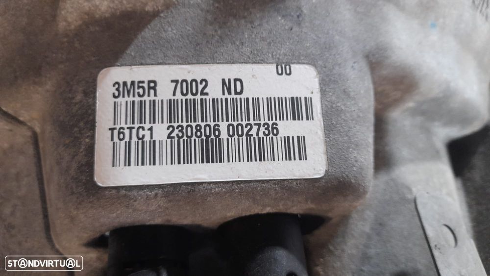 CAIXA VELOCIDADES FORD 3M5R7002ND 3M5R 7002 ND T6TC1 230806 002736 FORD FOCUS II 2 MK2 DA HCP DP 1.6i 16V 100CV HWDA CMAX C MAX C-MAX - 6